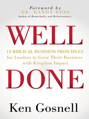 cover image of WELL DONE